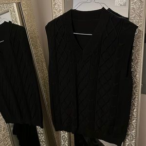 Black vest